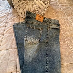 Men's Slim Fit Blue Jeans